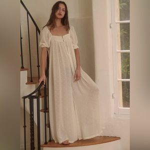 NWOT Free People Intimately Last Chance Jumpsuit - Airy White